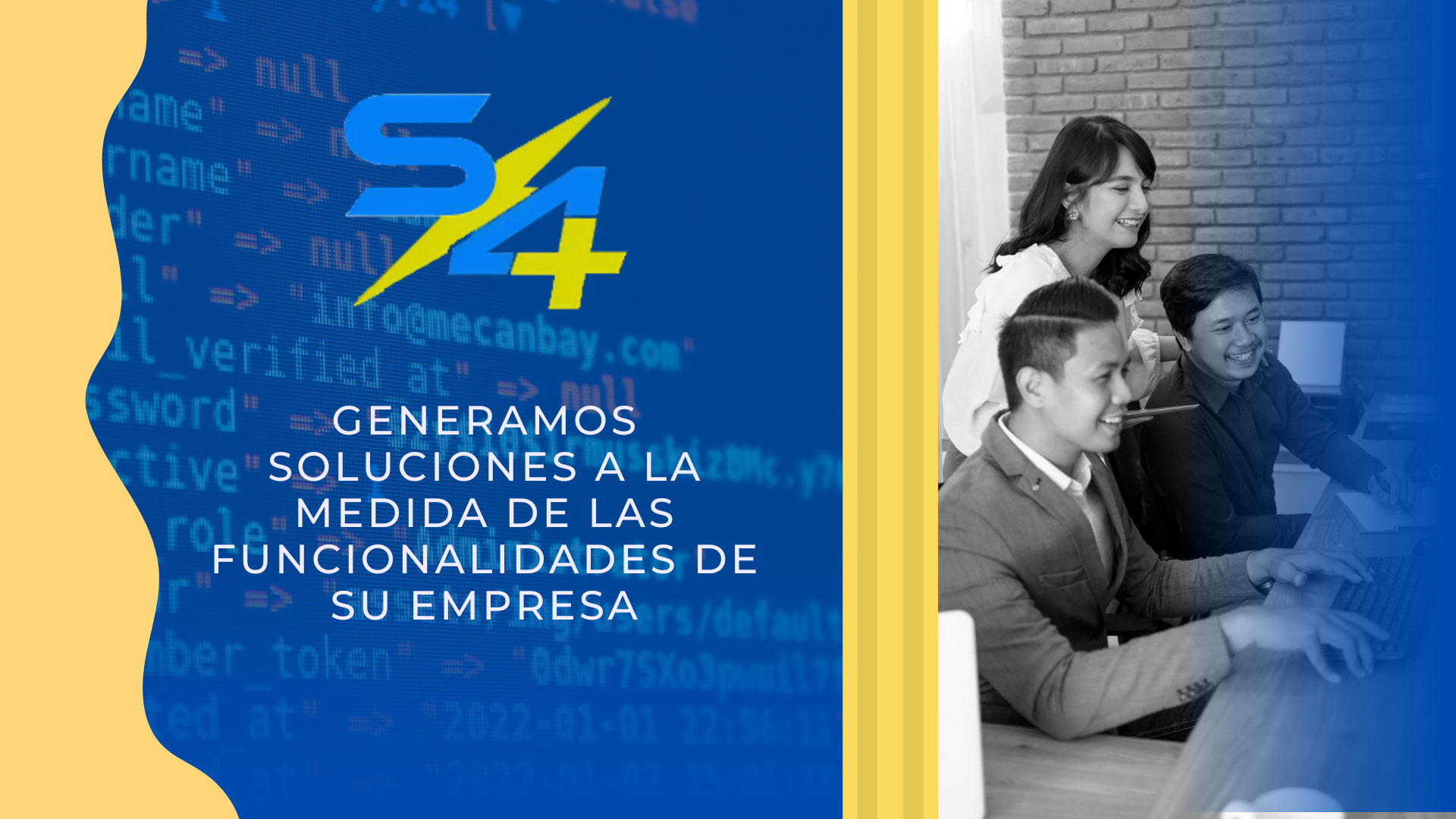 Imagen de un equipo de desarrolladores trabajando en un proyecto de software en una oficina moderna